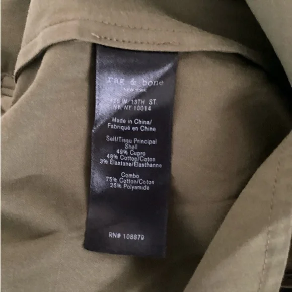 New Rag & Bone Shirt Dress XS & L $425